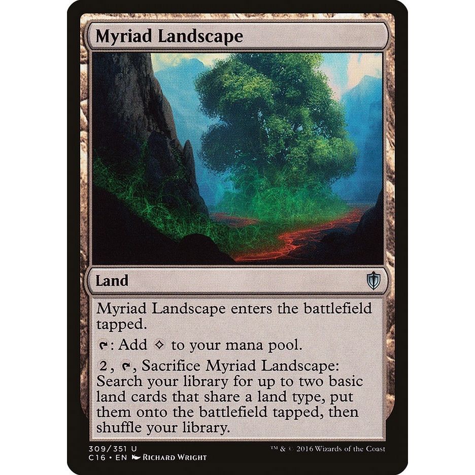Image for Myriad Landscape (309) (C16) - Magic: The Gathering