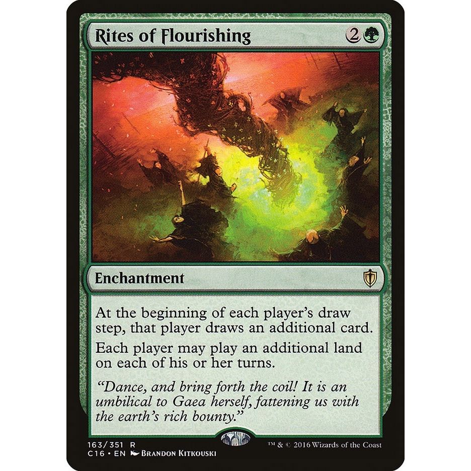 Image for Rites of Flourishing (163) (C16) - Magic: The Gathering