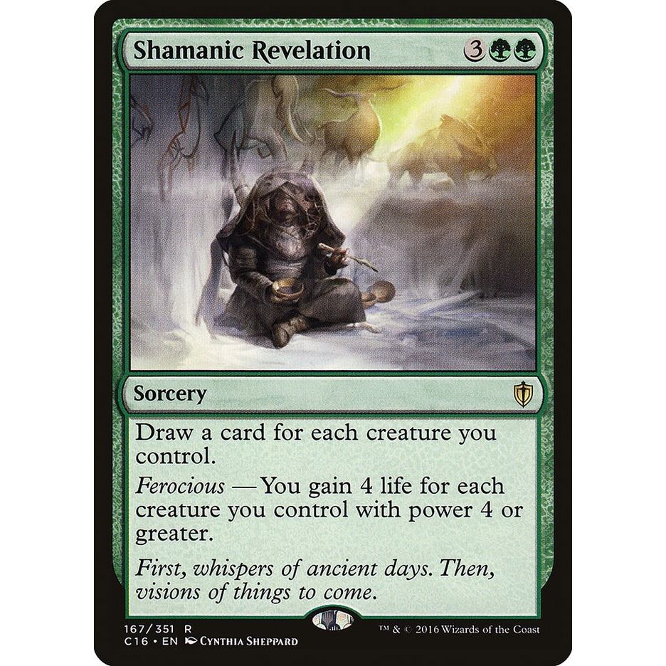 Image for Shamanic Revelation (167) (C16) - Magic: The Gathering