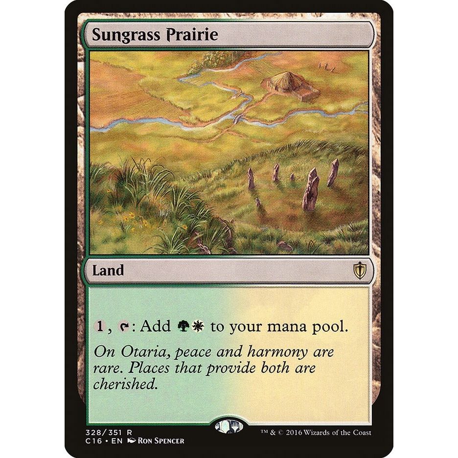 Image for Sungrass Prairie (328) (C16) - Magic: The Gathering