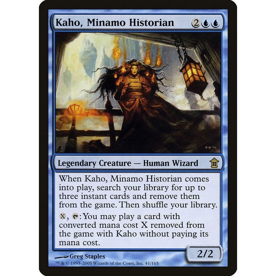 Image for Kaho, Minamo Historian (41) (SOK) - Magic: The Gathering