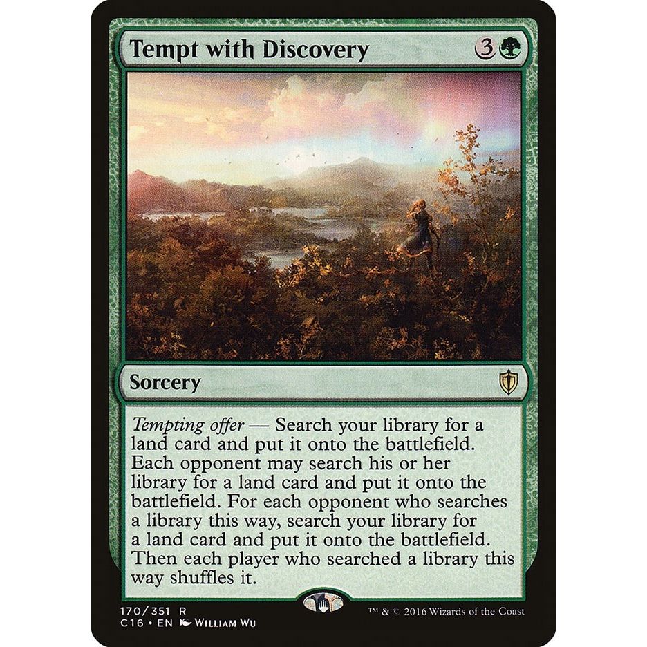 Image for Tempt with Discovery (170) (C16) - Magic: The Gathering