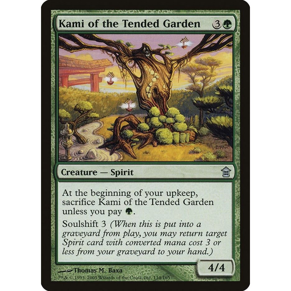Image for Kami of the Tended Garden (134) (SOK) - Magic: The Gathering
