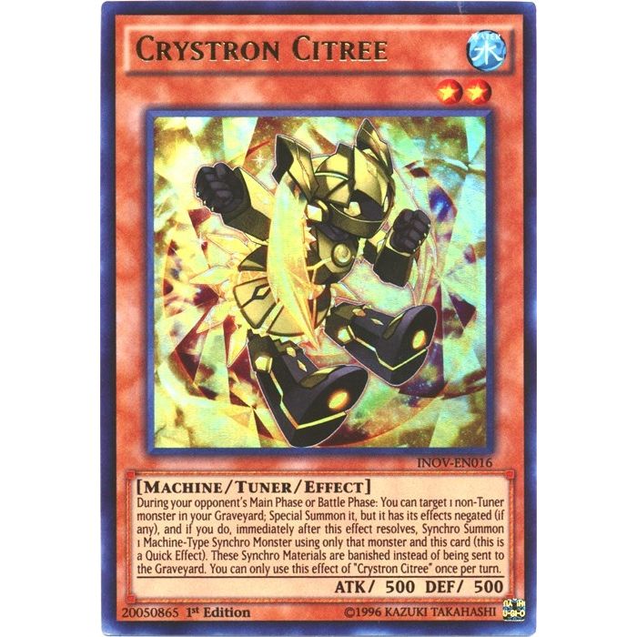Image for Crystron Citree (INOV-EN016) (INOV) - YuGiOh