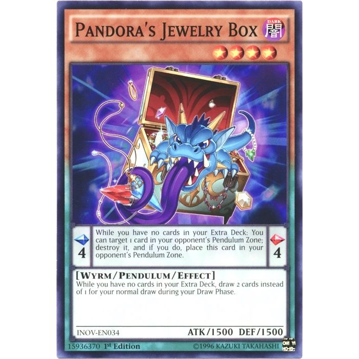 Image for Pandora's Jewelry Box (INOV-EN034) (INOV) - YuGiOh