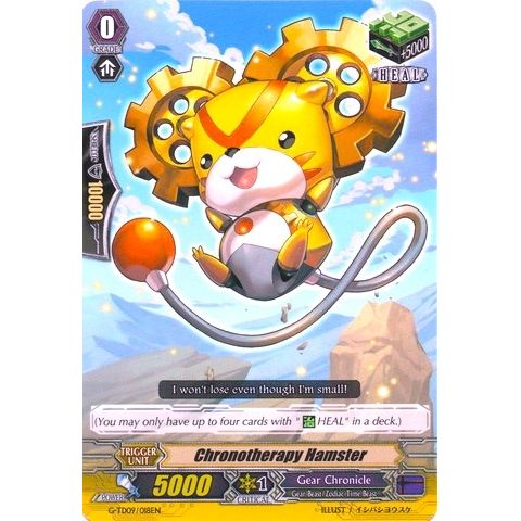 Image for Chronotherapy Hamster (G-TD09/018EN) (G-TD09) - Cardfight Vanguard