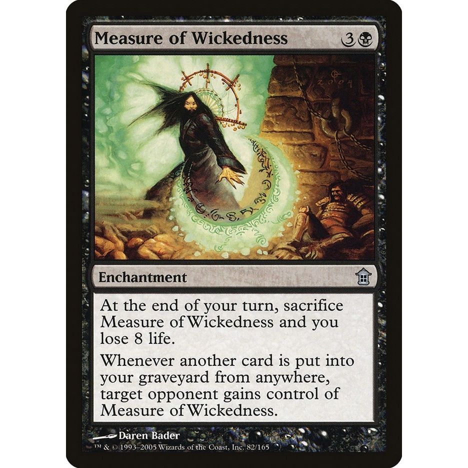Image for Measure of Wickedness (82) (SOK) - Magic: The Gathering