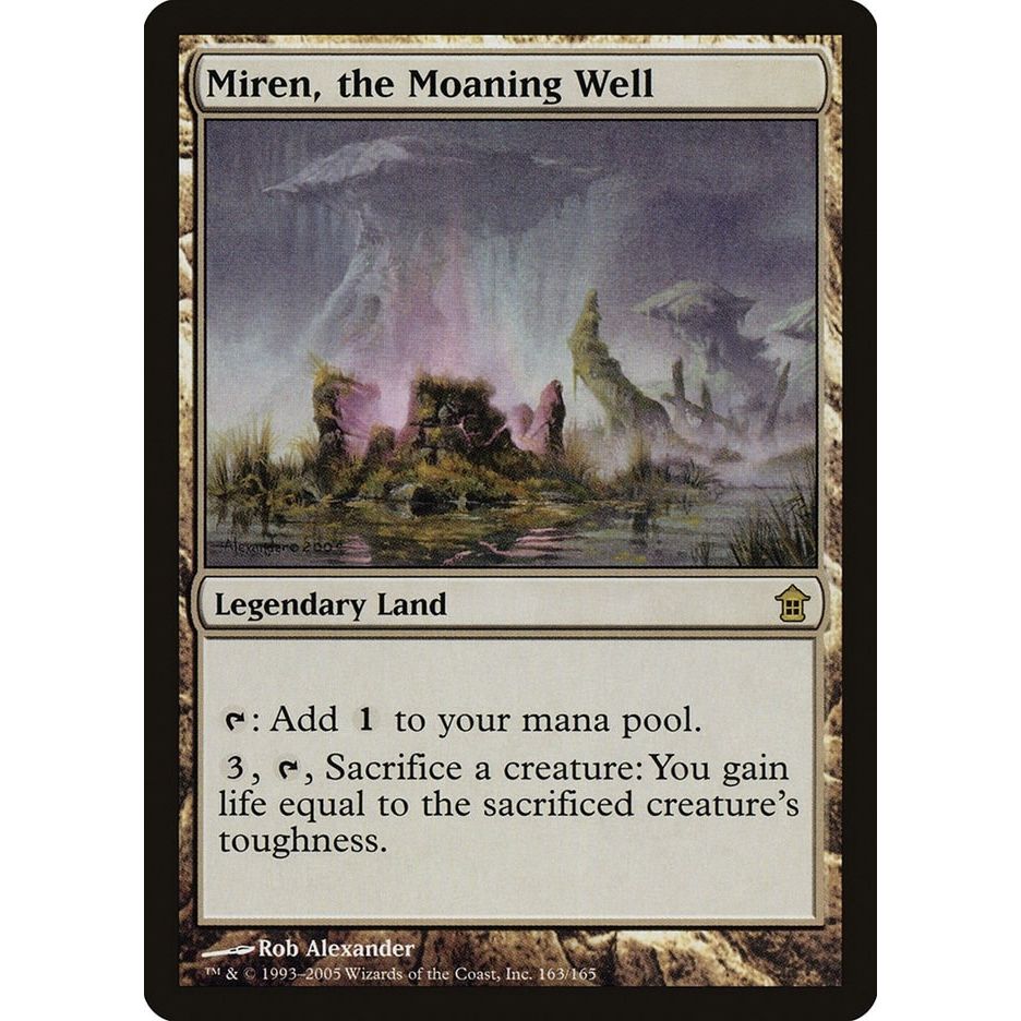 Image for Miren, the Moaning Well (163) (SOK) - Magic: The Gathering