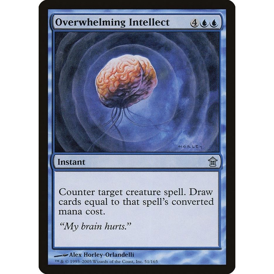 Image for Overwhelming Intellect (51) (SOK) - Magic: The Gathering