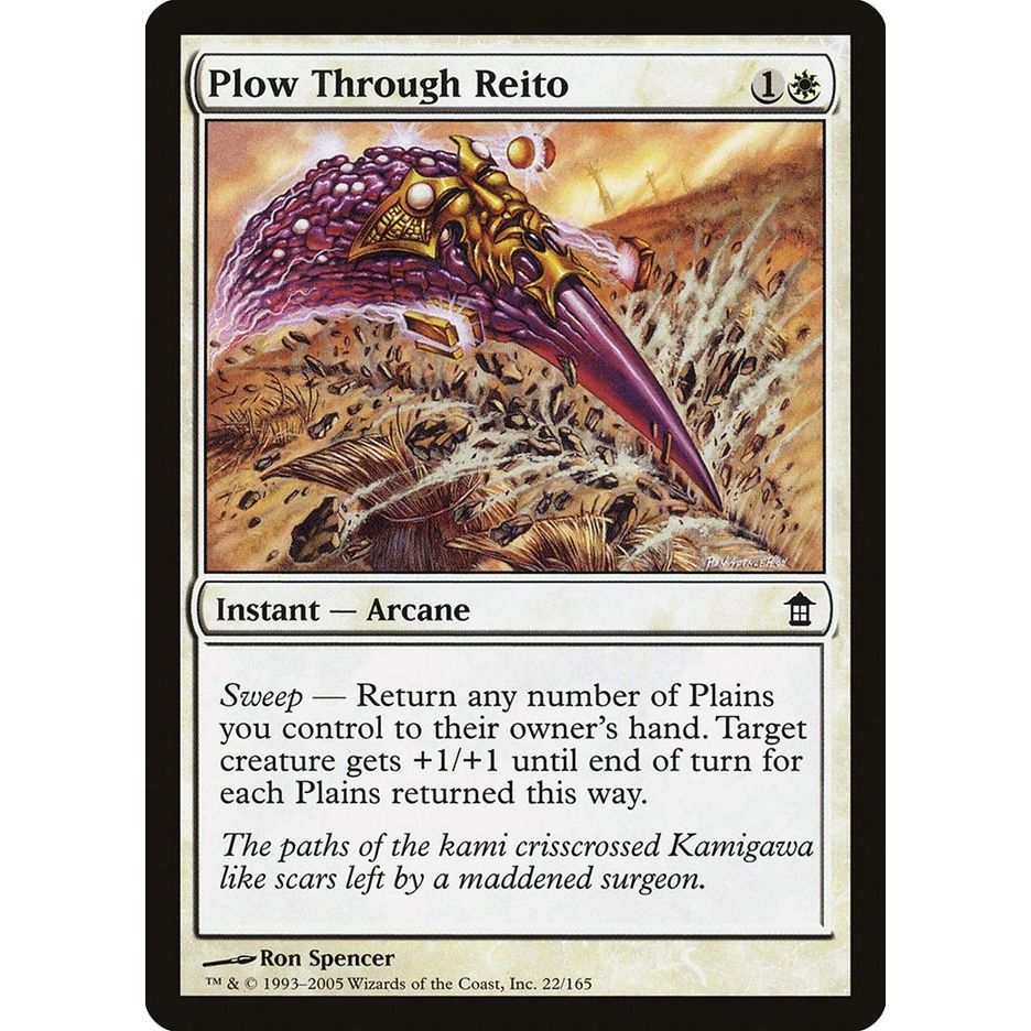 Image for Plow Through Reito (22) (SOK) - Magic: The Gathering
