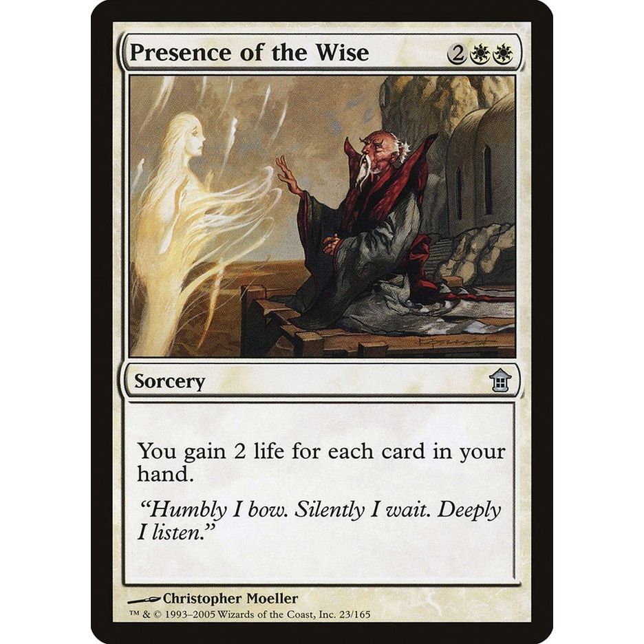 Image for Presence of the Wise (23) (SOK) - Magic: The Gathering