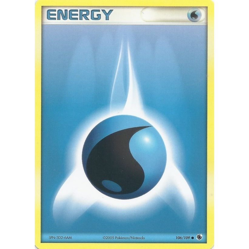 Image for Water Energy (106) (BST) - Pokemon