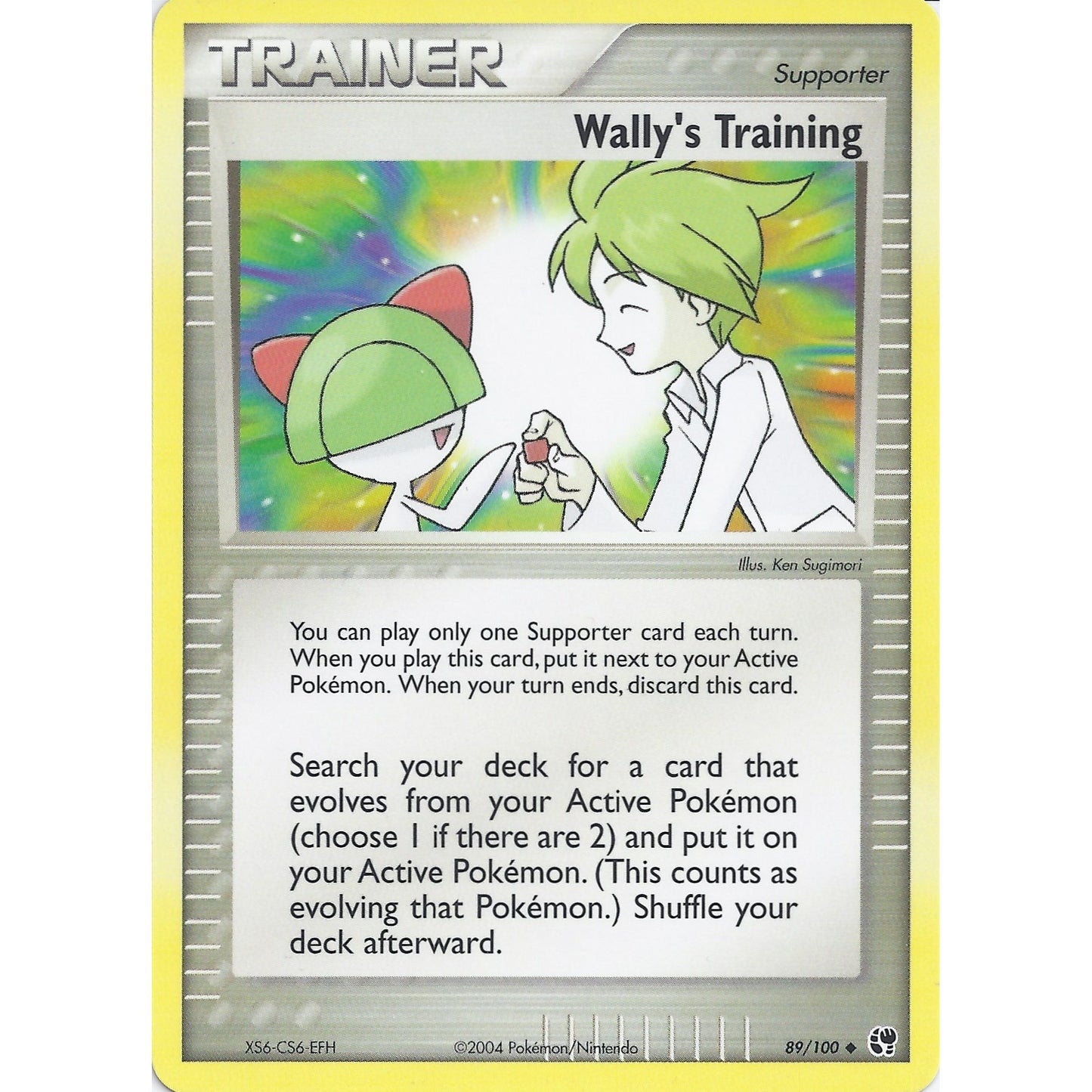 Image for Wally's Training (89) (BST) - Pokemon