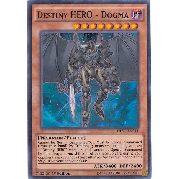 Image for Destiny HERO - Dogma (DESO-EN011) (DESO) - YuGiOh