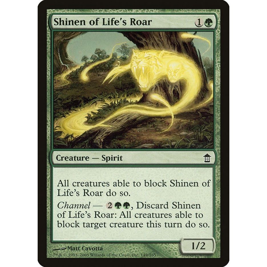 Image for Shinen of Life's Roar (149) (SOK) - Magic: The Gathering