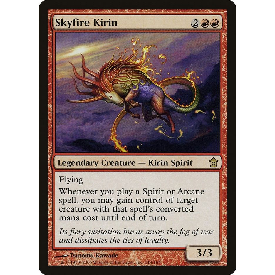 Image for Skyfire Kirin (113) (SOK) - Magic: The Gathering
