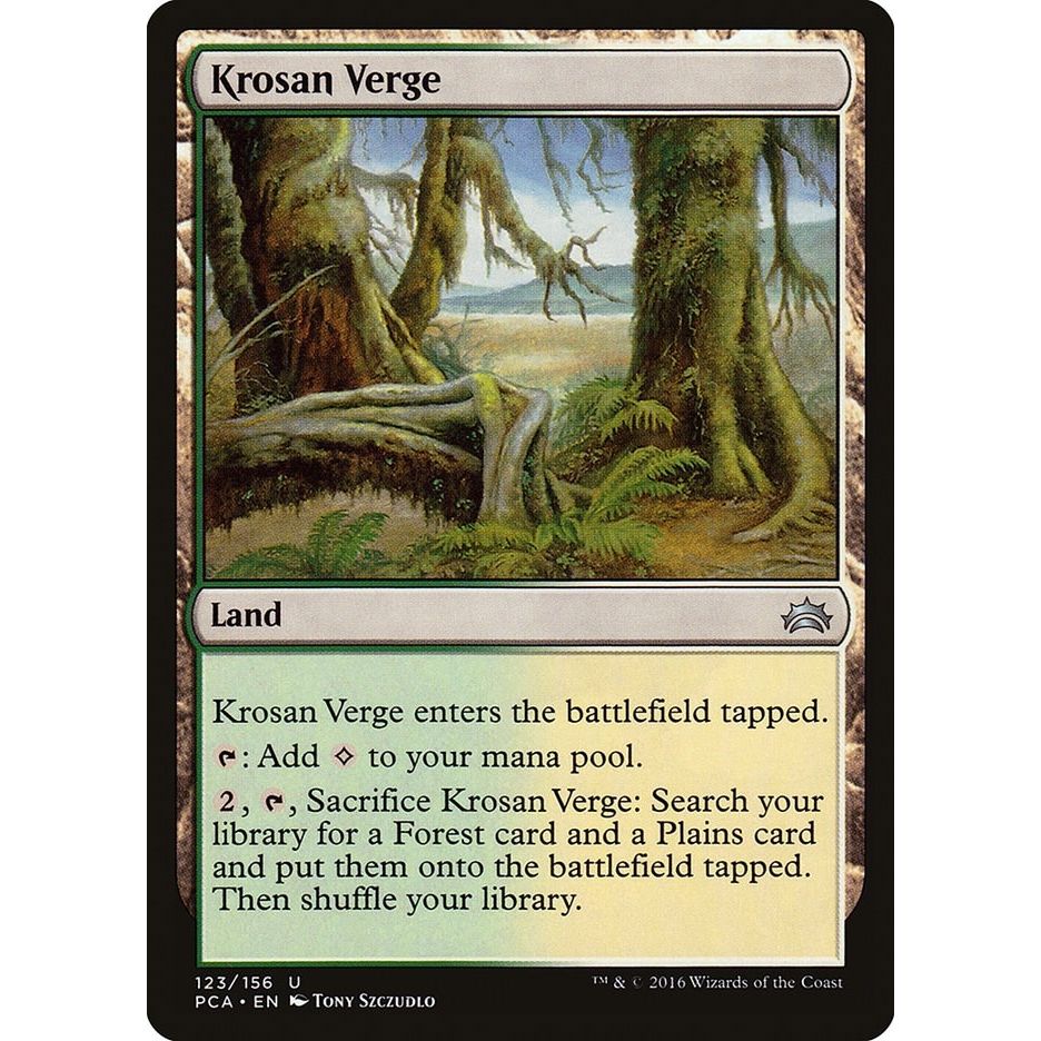 Image for Krosan Verge (123) (PCA) - Magic: The Gathering
