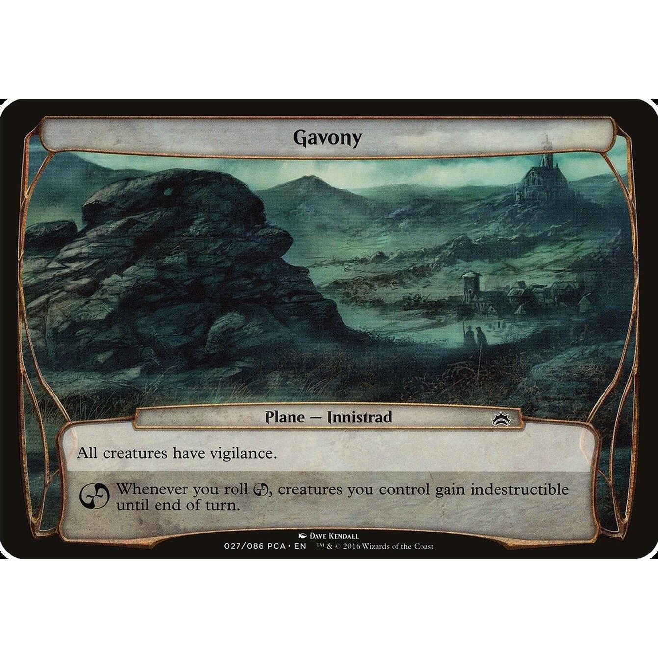 Image for Gavony (Planechase Anthology) (OVER) - Magic: The Gathering