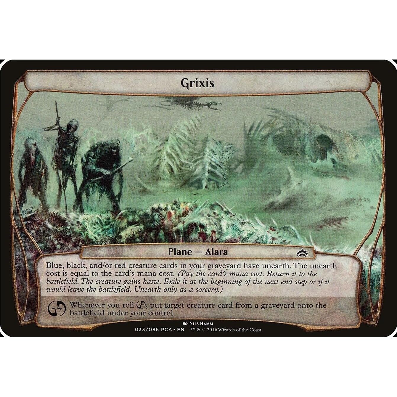 Image for Grixis (Planechase Anthology) (OVER) - Magic: The Gathering