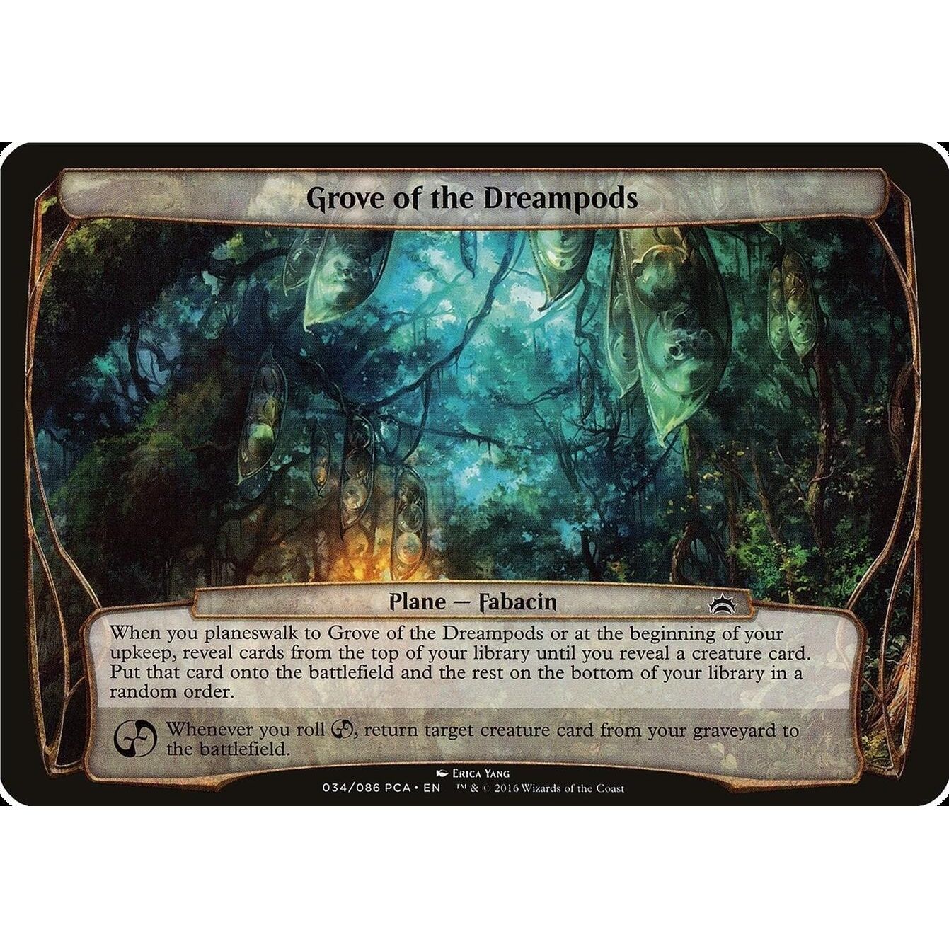 Image for Grove of the Dreampods (Planechase Anthology) (OVER) - Magic: The Gathering
