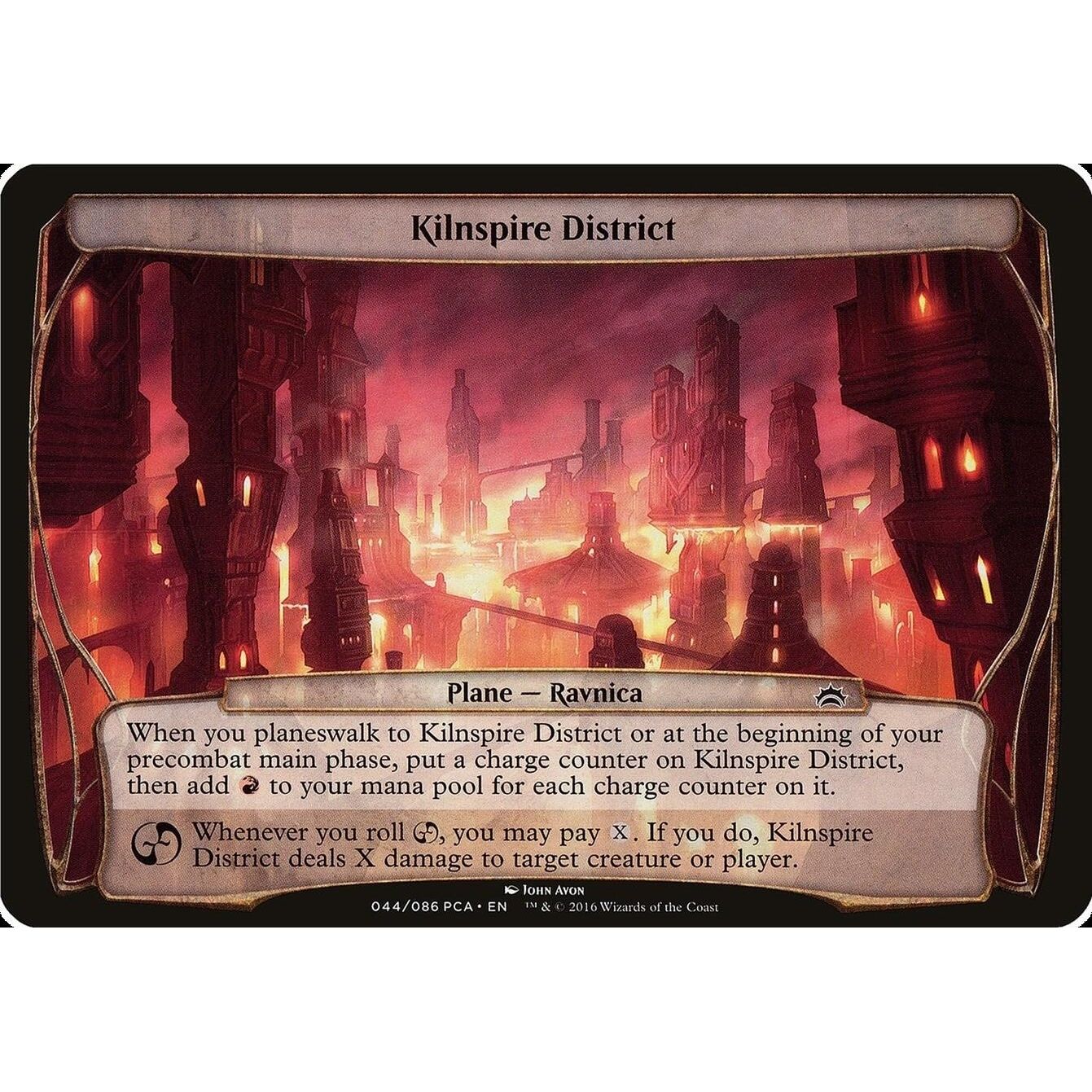 Image for Kilnspire District (Planechase Anthology) (OVER) - Magic: The Gathering