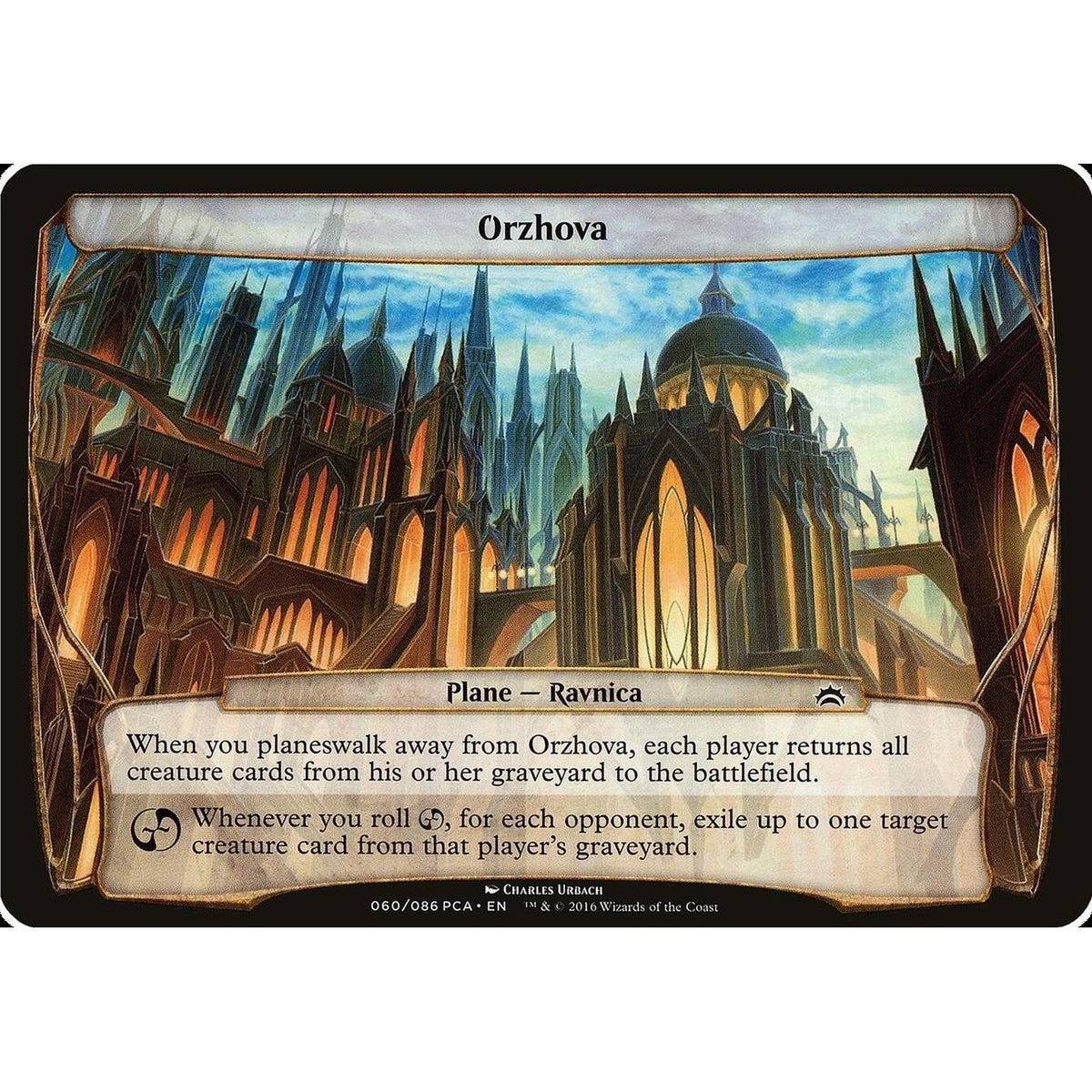 Image for Orzhova (Planechase Anthology) (OVER) - Magic: The Gathering