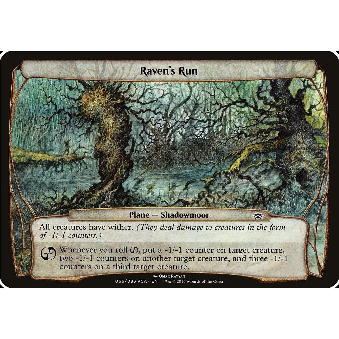 Image for Raven's Run (Planechase Anthology) (OVER) - Magic: The Gathering