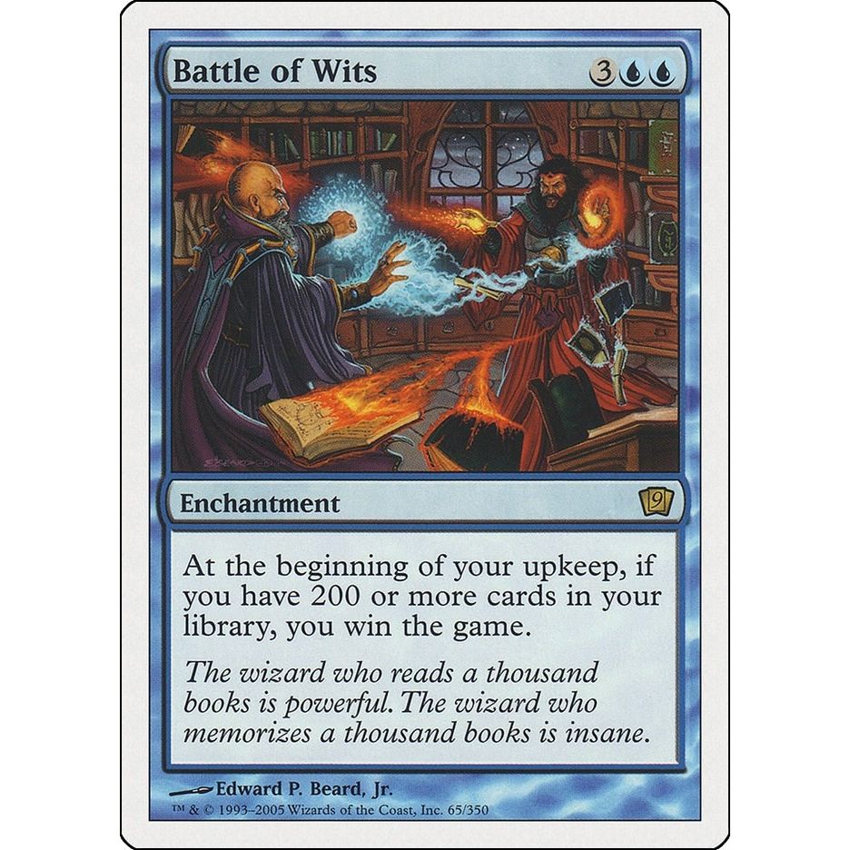 Image for Battle of Wits (65) (9ED) - Magic: The Gathering