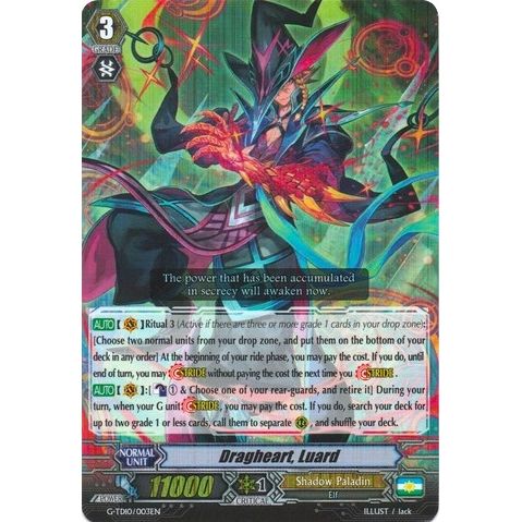 Image for Dragheart, Luard (RRR Foil) (G-TD10/003EN) (G-TD10) - Cardfight Vanguard