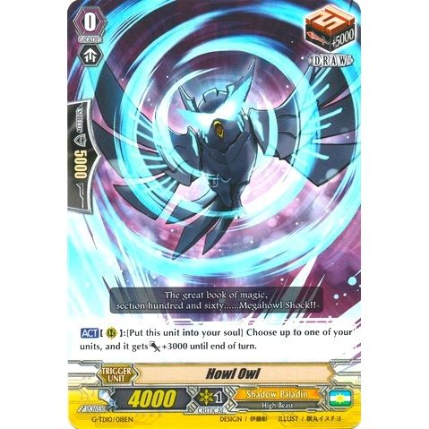 Image for Howl Owl (G-TD10/018EN) (G-TD10) - Cardfight Vanguard