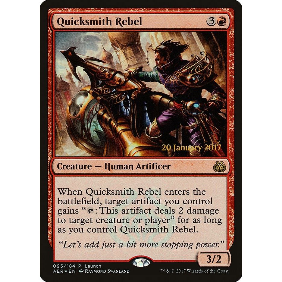 Image for Quicksmith Rebel (93) (LARP) - Magic: The Gathering