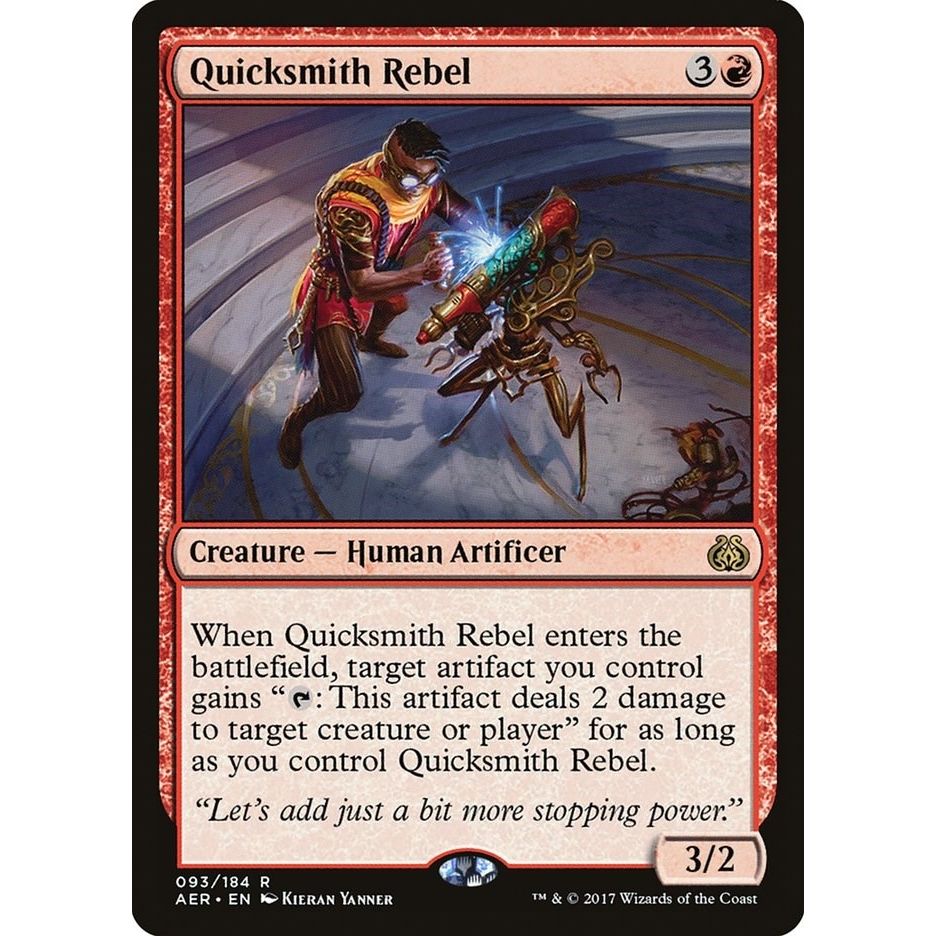 Image for Quicksmith Rebel (93) (AER) - Magic: The Gathering