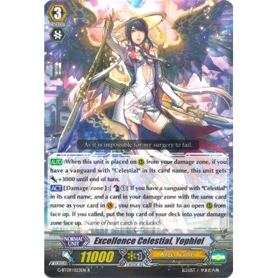 Image for Excellence Celestial, Yophiel (G-BT09/023EN) (G-BT09) - Cardfight Vanguard