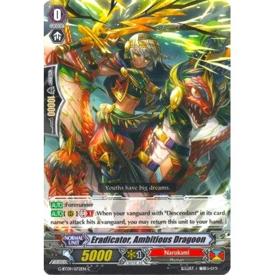Image for Eradicator, Ambitious Dragoon (G-BT09/072EN) (G-BT09) - Cardfight Vanguard
