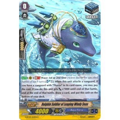Image for Dolphin Soldier of Leaping Windy Seas (G-BT09/103EN) (G-BT09) - Cardfight Vanguard