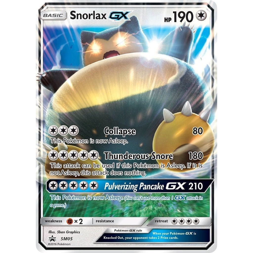 Image for Snorlax GX - SM05 (SM05) (SMP) - Pokemon