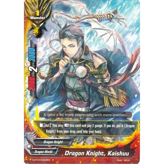 Image for Dragon Knight, Kaishuu (D-BT04/0022EN) (D-BT04) - Future Card BuddyFight
