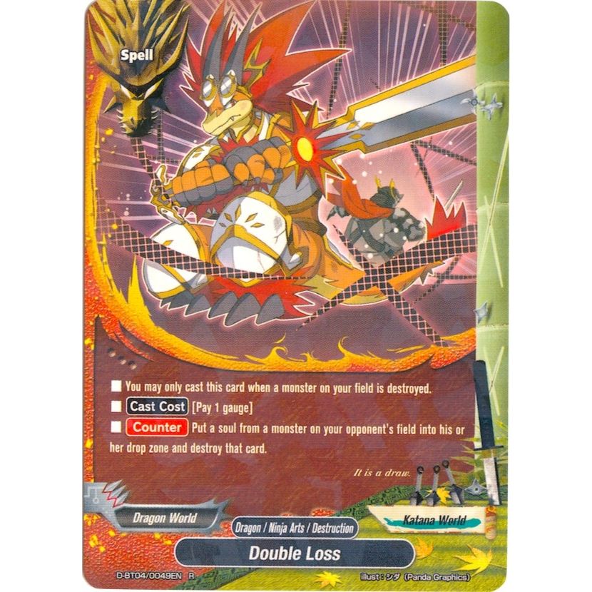 Image for Double Loss (D-BT04/0049EN) (D-BT04) - Future Card BuddyFight