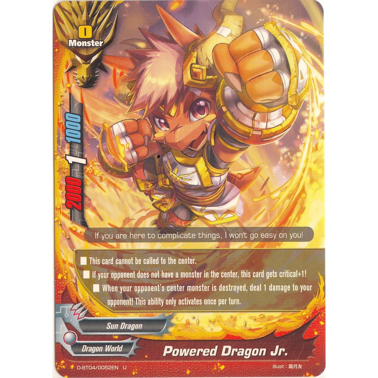 Image for Powered Dragon Jr. (D-BT04/0052EN) (D-BT04) - Future Card BuddyFight
