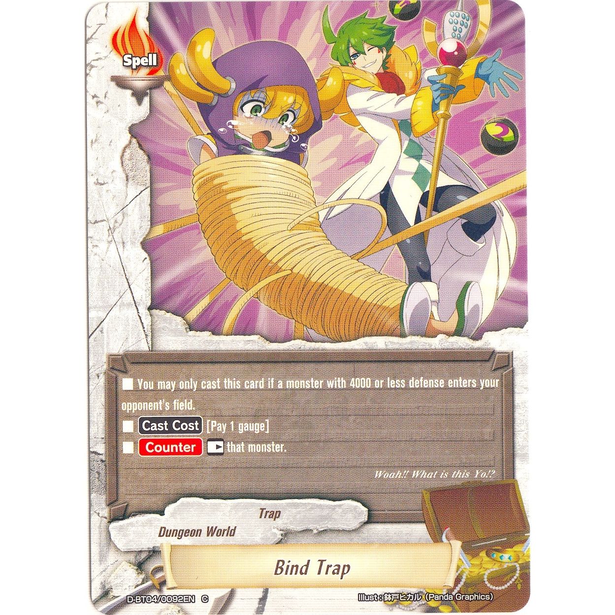 Image for Bind Trap (D-BT04/0092EN) (D-BT04) - Future Card BuddyFight