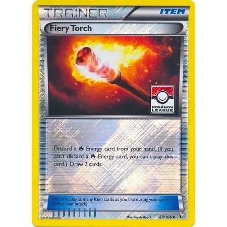 Image for Fiery Torch - 89/106 (Pokemon League) (089/106) (PR) - Pokemon