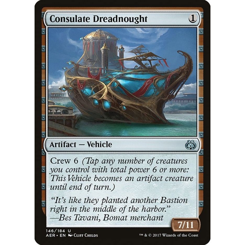 Image for Consulate Dreadnought (146) (AER) - Magic: The Gathering