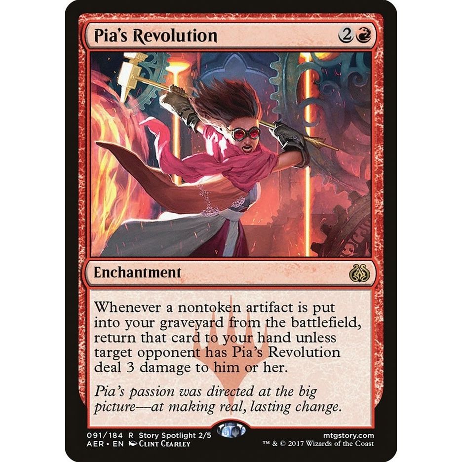 Image for Pia's Revolution (91) (AER) - Magic: The Gathering