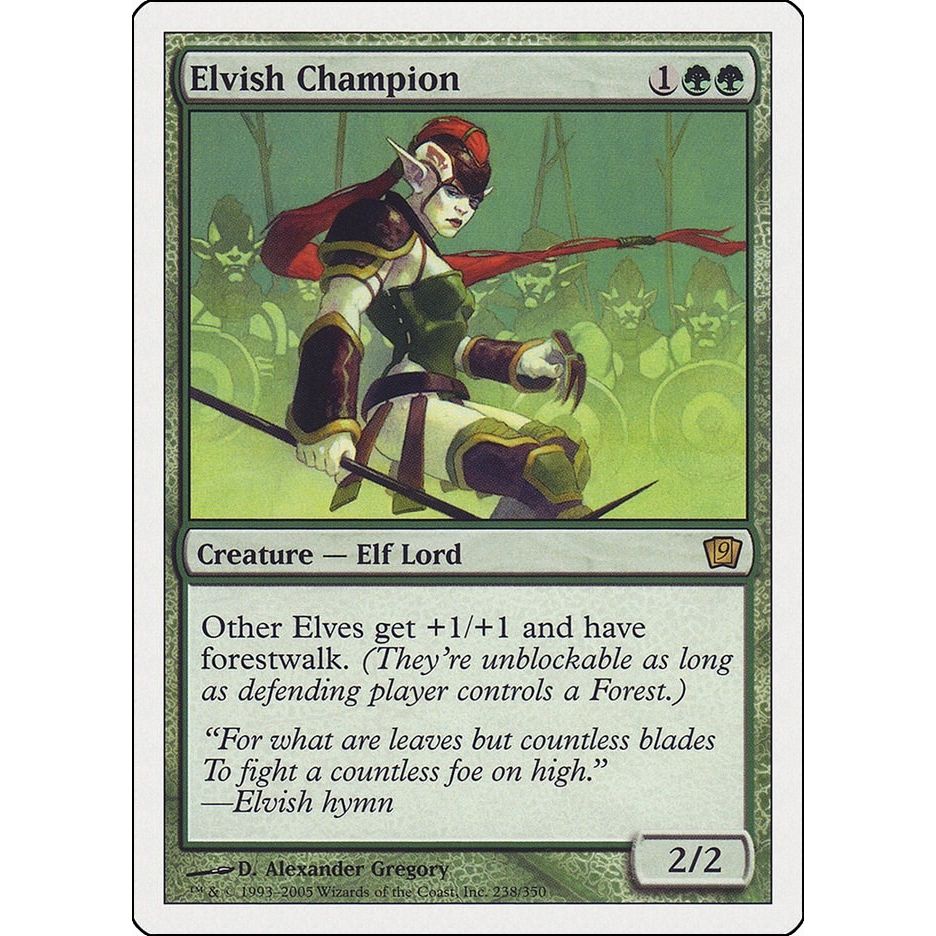 Image for Elvish Champion (9ED) - Magic: The Gathering