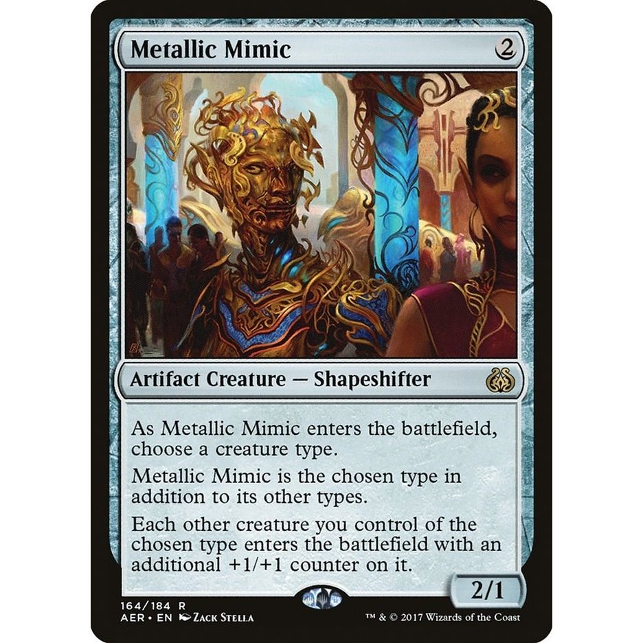 Image for Metallic Mimic (164) (AER) - Magic: The Gathering