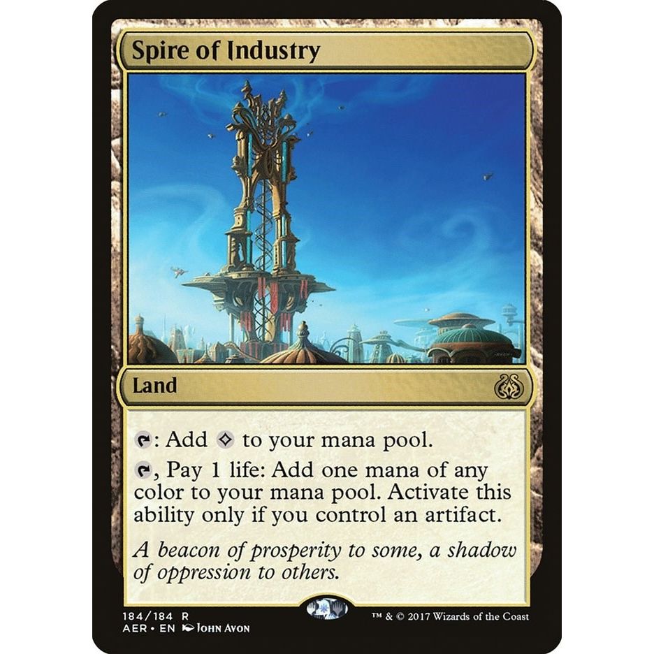 Image for Spire of Industry (184) (AER) - Magic: The Gathering
