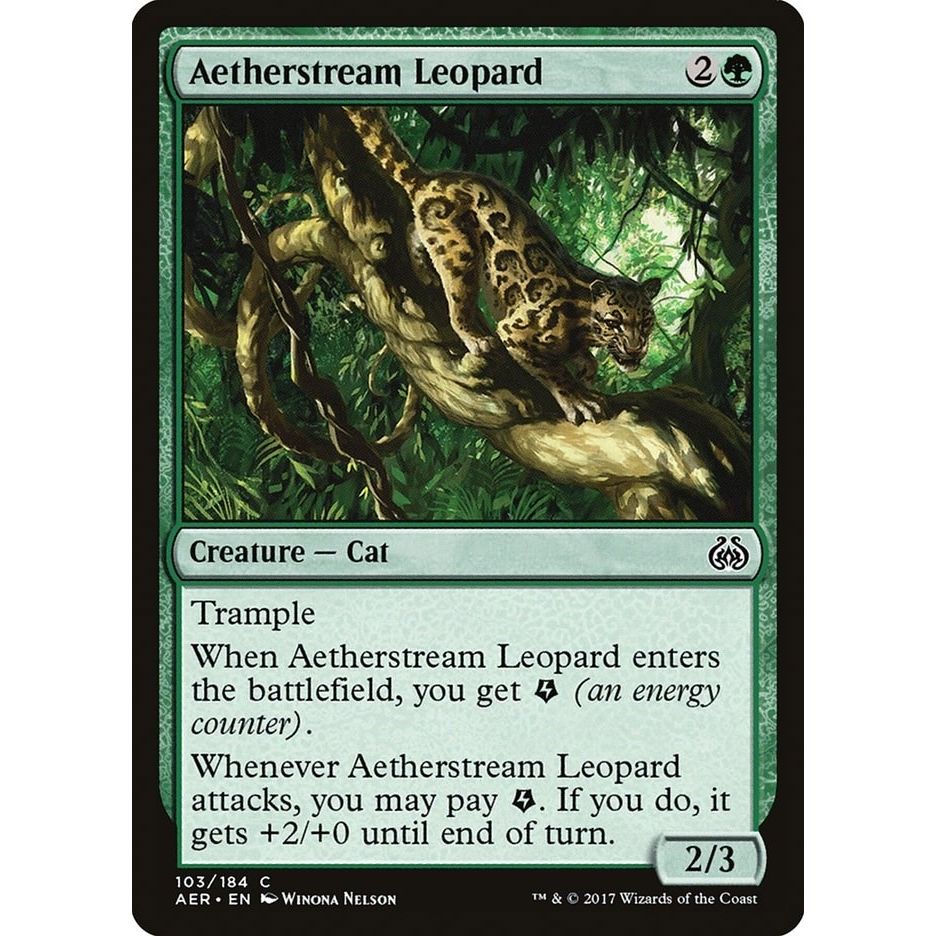 Image for Aetherstream Leopard (103) (AER) - Magic: The Gathering