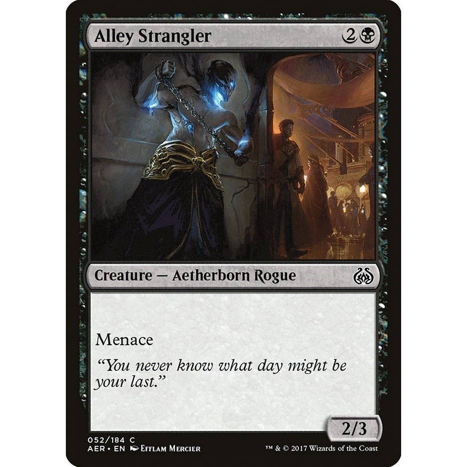 Image for Alley Strangler (52) (AER) - Magic: The Gathering