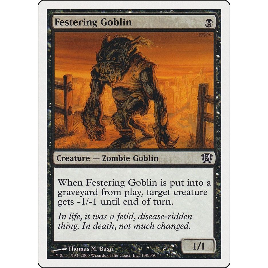 Image for Festering Goblin (130) (9ED) - Magic: The Gathering