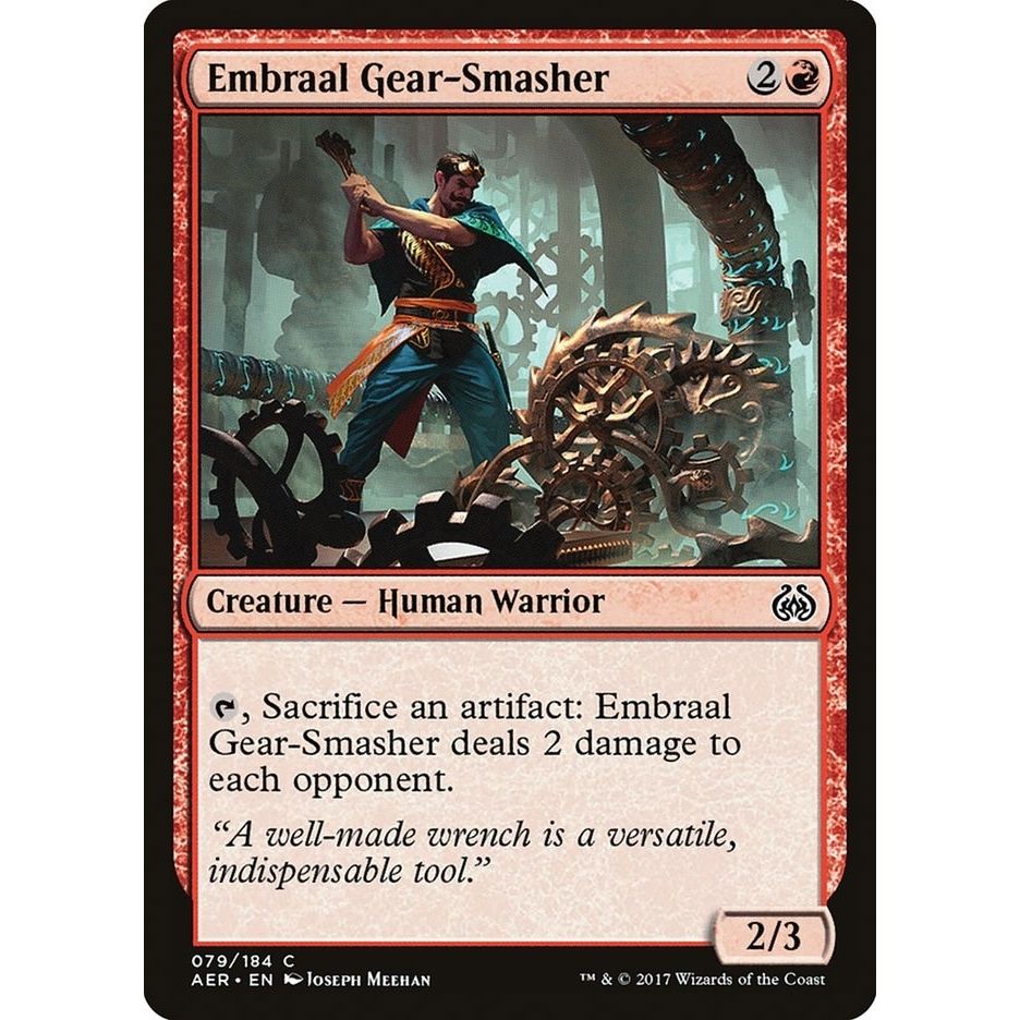 Image for Embraal Gear-Smasher (79) (AER) - Magic: The Gathering